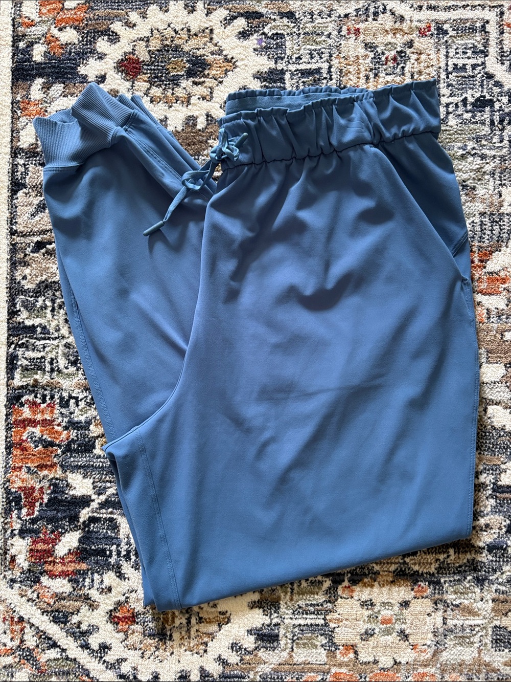 LULULEMON Stretch High Rise Jogger Size 14 Utility Blue